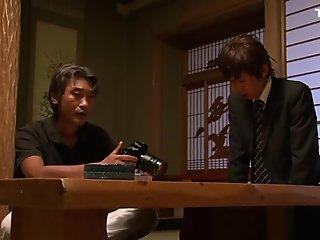 Tiny asian milf face sprayed