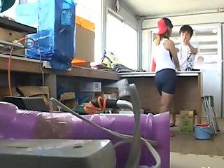 Incredibly Hot Two-Asian-Girls-On-One-Guy Threesome
