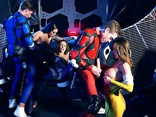 Power Bangers: A XXX Parody Part 5 - BrazzersNetwork